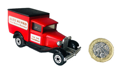 Spielzeugauto Matchbox Yesteryear Alex Munro Butcher Vintage ra