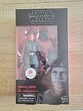 Star Wars Black Series General Veers Exclusive Action Figure unopened with case