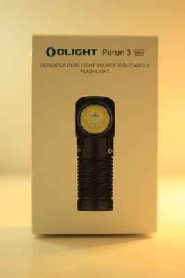 Olight Perun 3 Mini schwarz NW HCRI Stirnlampe mit Akku & Kopfband