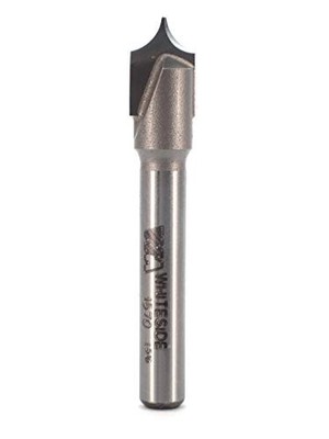 Whiteside Router Bits 1570 Point Cutting Round Over Bit with 3/16-Inch Radius 3/