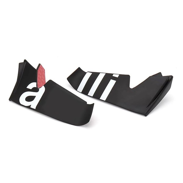 Neu Motorrad 5 Farben Winglet Aerodynamik Wing Kit Spoiler ZubehöR Weiß-image