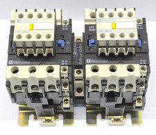 Telemecanique Reversing Contactor 600 VAC 3 Phase 60 Amp 120/240V Coil LC1D4011