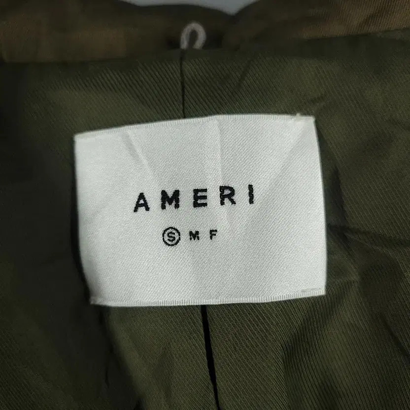 Ameri JP Khaki Brown Deep Gray Color Block Cotton… - image 9