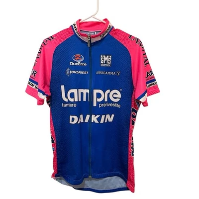 Maillot cyclisme vintage Santini Lampre Daikin