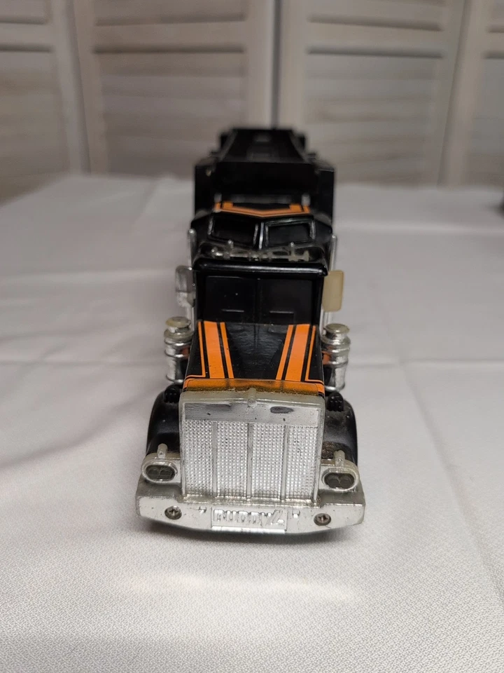 1993 Buddy L Kenworth Транспортный Грузовик Винтажная Игрушка Радио Диспетчер Грузовик Загорается - Изображение 2 из 4