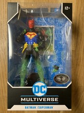 SEALED McFarlane DC Multiverse Batman Superman Fusion World   s Finest Platinum