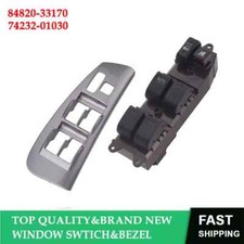 For 2003-08 Toyota Matrix Driver Master Power Window Switch Control Bezel Set