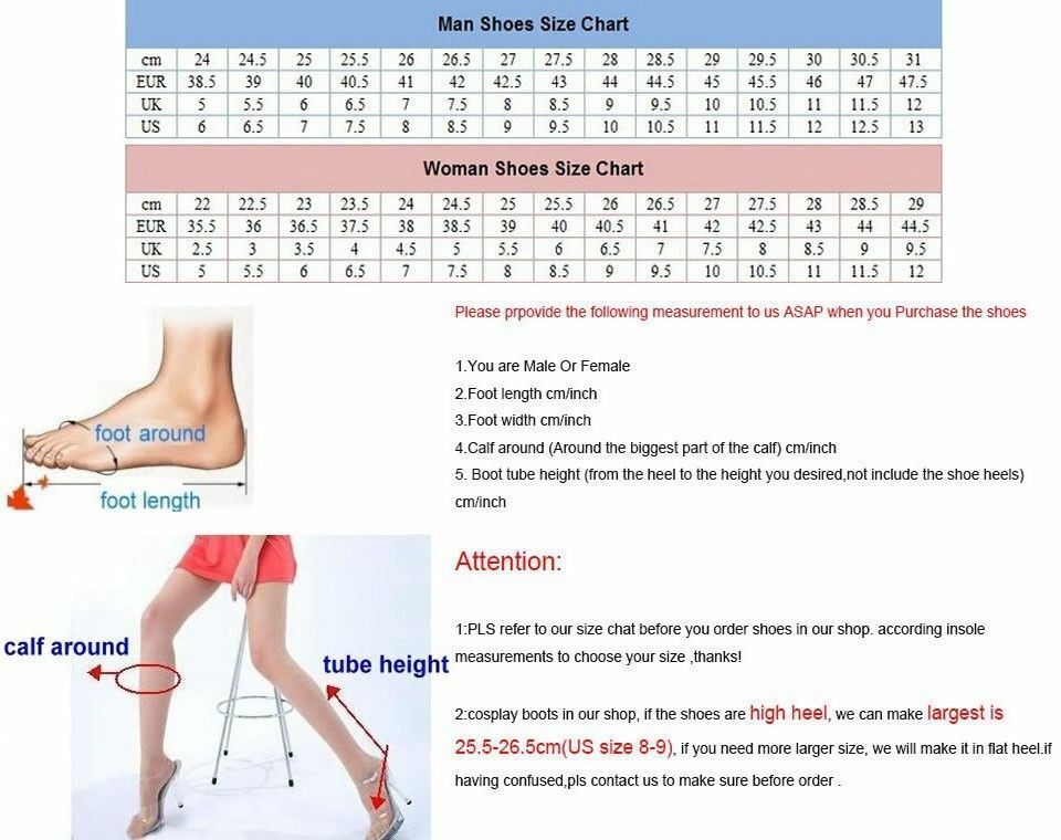 Inoe Men's To Women's Shoes Conversion Chart Us Uk To Us