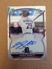2023 Bowman Chrome - Prospect Autographs #CPA-DSI Danny Serretti