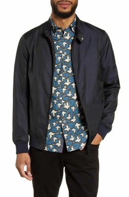 ted baker blue bomber jacket