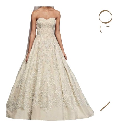 Strapless Tulle Drop Waist WHITE Wedding Dress | eBay Strapless Tulle Drop Waist WHITE Wedding Dress | eBay