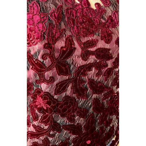 NWT New $148 Anthropologie Velvet Cutwork Applique Lace Cami Blouse Set XS - Picture 4 of 14
