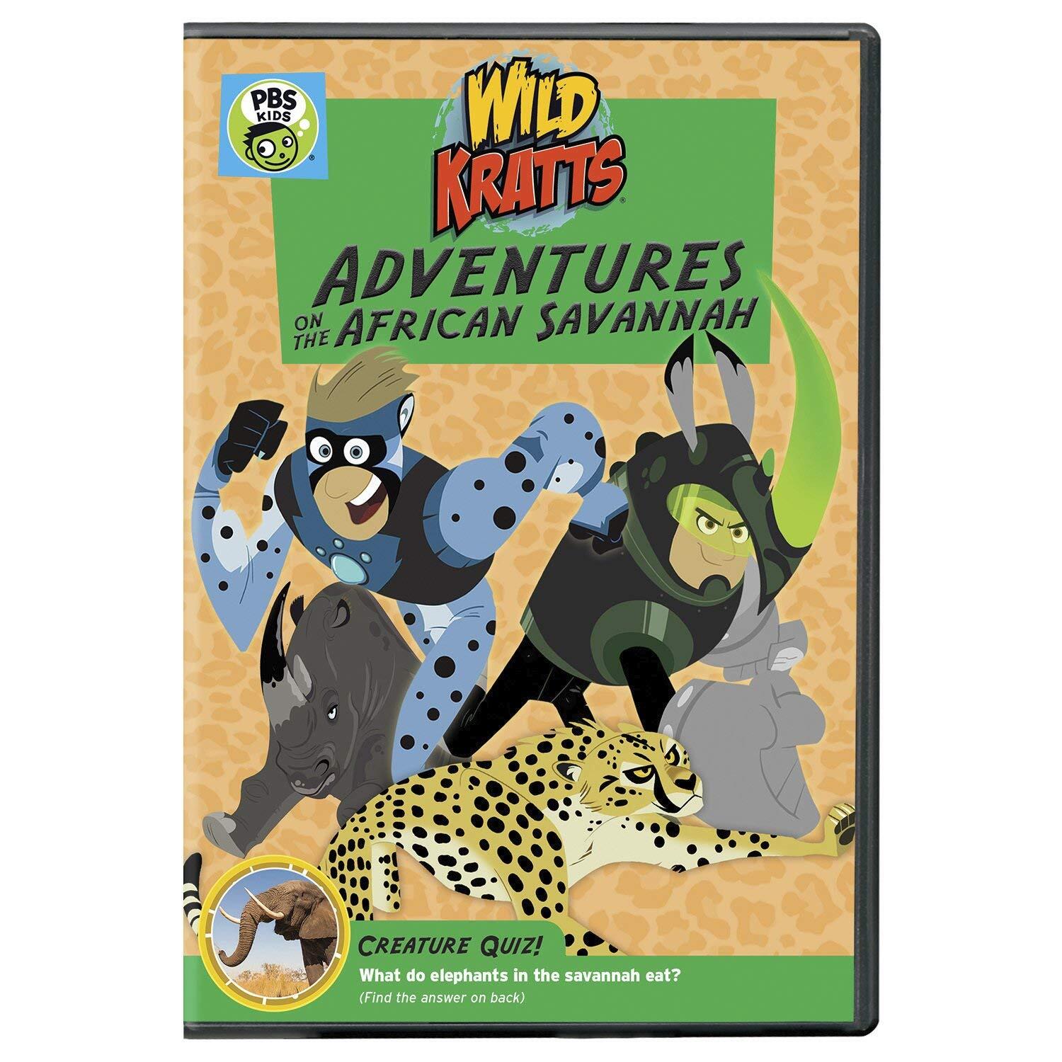 Wild Kratts: Adventures on the African Savannah DVD (DVD)