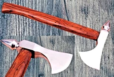 CUSTOM HANDMADE HIGH CARBON STEEL AXE HATCHET TOMAHAWK VIKING TACTICAL 635