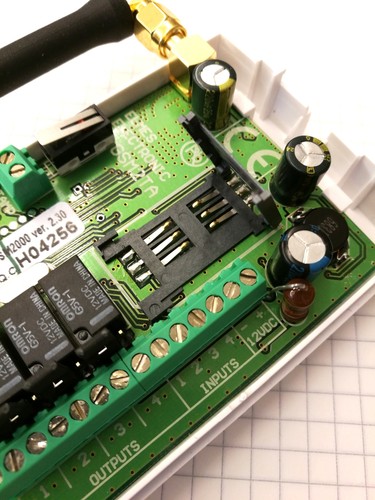 Alarm GSM Modul Fernschaltmodul universal per PC programmierbar 4x Ein-Ausgänge - Bild 3 von 11
