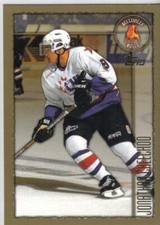 1998-99 Topps Jonathan Cheechoo Rookie card Belleville Bulls San Jose Sharks