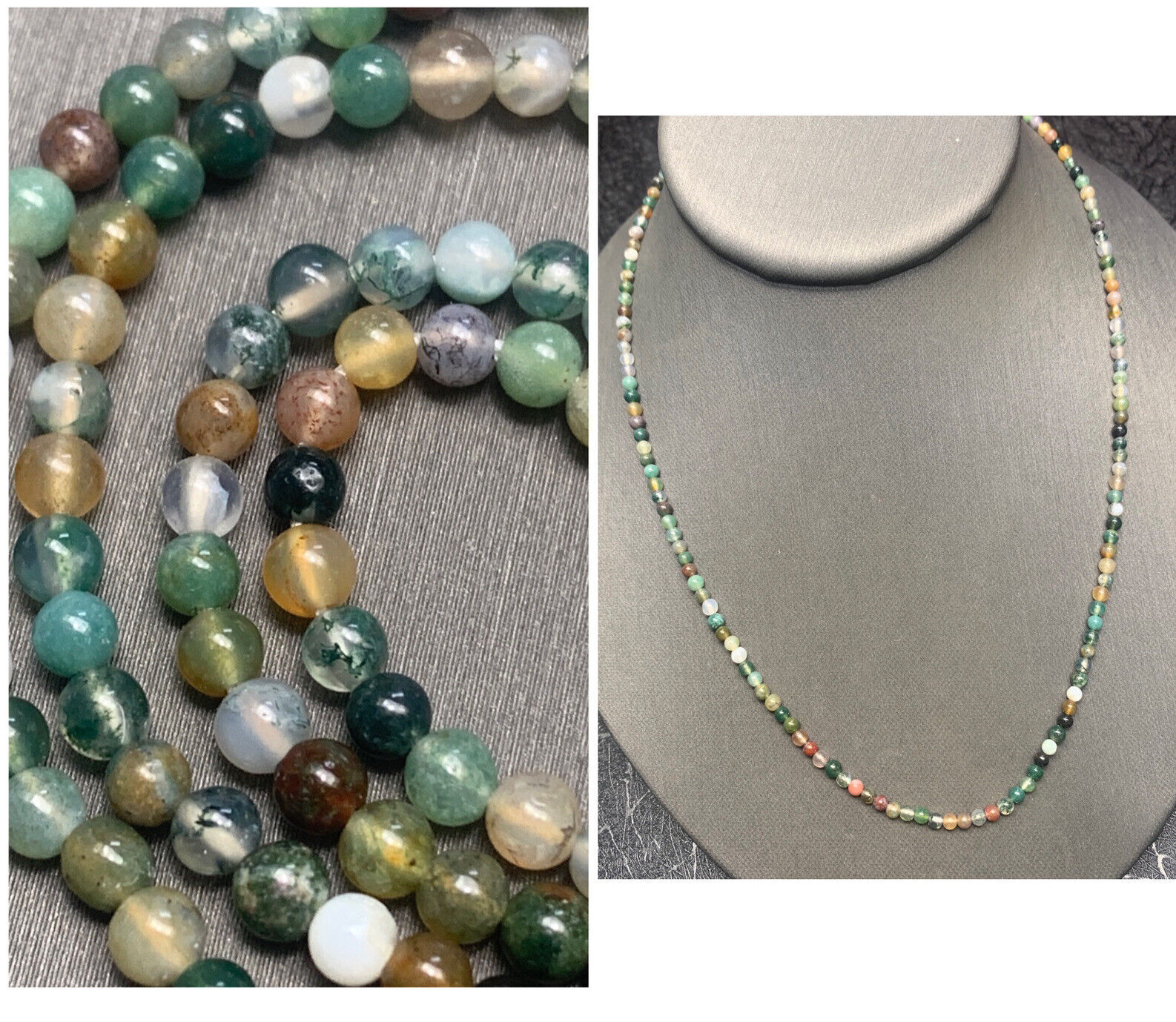 Assorted Delicate Pastel Multi Micro Round Gemsto… - image 1