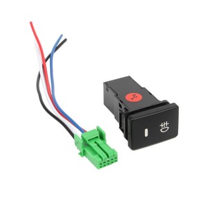 dc12v 4 wire rear fog light push switch button for toyota camry