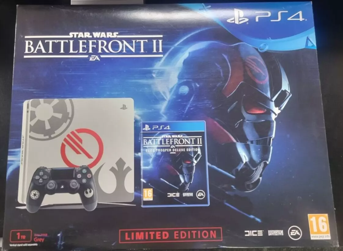 CONSOLA PLAYSTATION 4 PRO 1TB STAR WARS BATTLEFRONT II EDICION LIMITADA