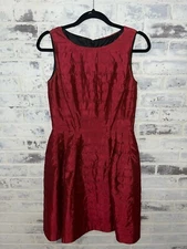 NWT LOTUS GRACE DRESS WOMENS SIZE 6 BURGUNDY MADE IN USA COCKTAIL PARTY WEDDING