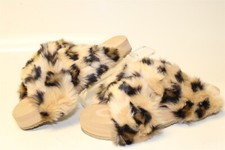 TOMS Susie EVA Womens Size 6 Natural Cheetah Slippers Shoes 10016796 NEW