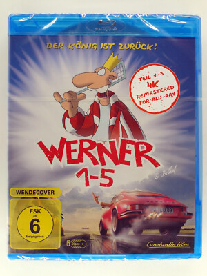 Werner 1 - 5 - Königbox - Alle 5 Filme - Beinhart, Kesseln, Eiskalt, Gekotzt