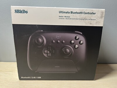 8BitDo Ultimate Bluetooth Controller With Charging Dock for Switch and Windows