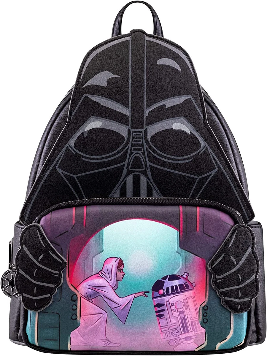 Loungefly Disney Star Wars Darth Vader and Princess Leia Mini