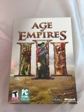 Age of Empires III Microsoft Game Studio PC CD-Rom Software T Teen