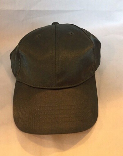 Woman’s Pair Or Time And Tru Baseball Hat Cap Green Shiny, Twill Floral EUC - Picture 5 of 9