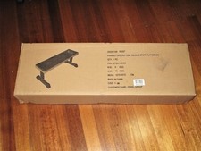 Celsius Sport Flat Bench. Unused gym & sports bench for workout.