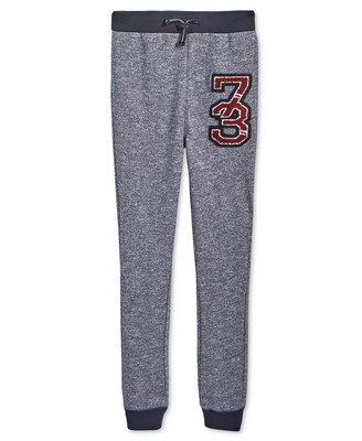 Epic Threads Big Kid Boys Marled Jogger Pants Blue Marl L