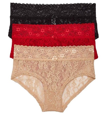 DKNY Intimates Women's Signature Lace Bikini Panties NIB - 3 Pack Small / Medium - Picture 2 of 4