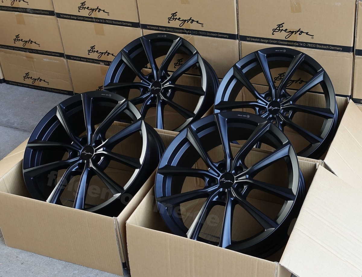 Breyton BR-I black schwarz Felgen 20 Zoll BMW X5 G05 mit ABE ECE