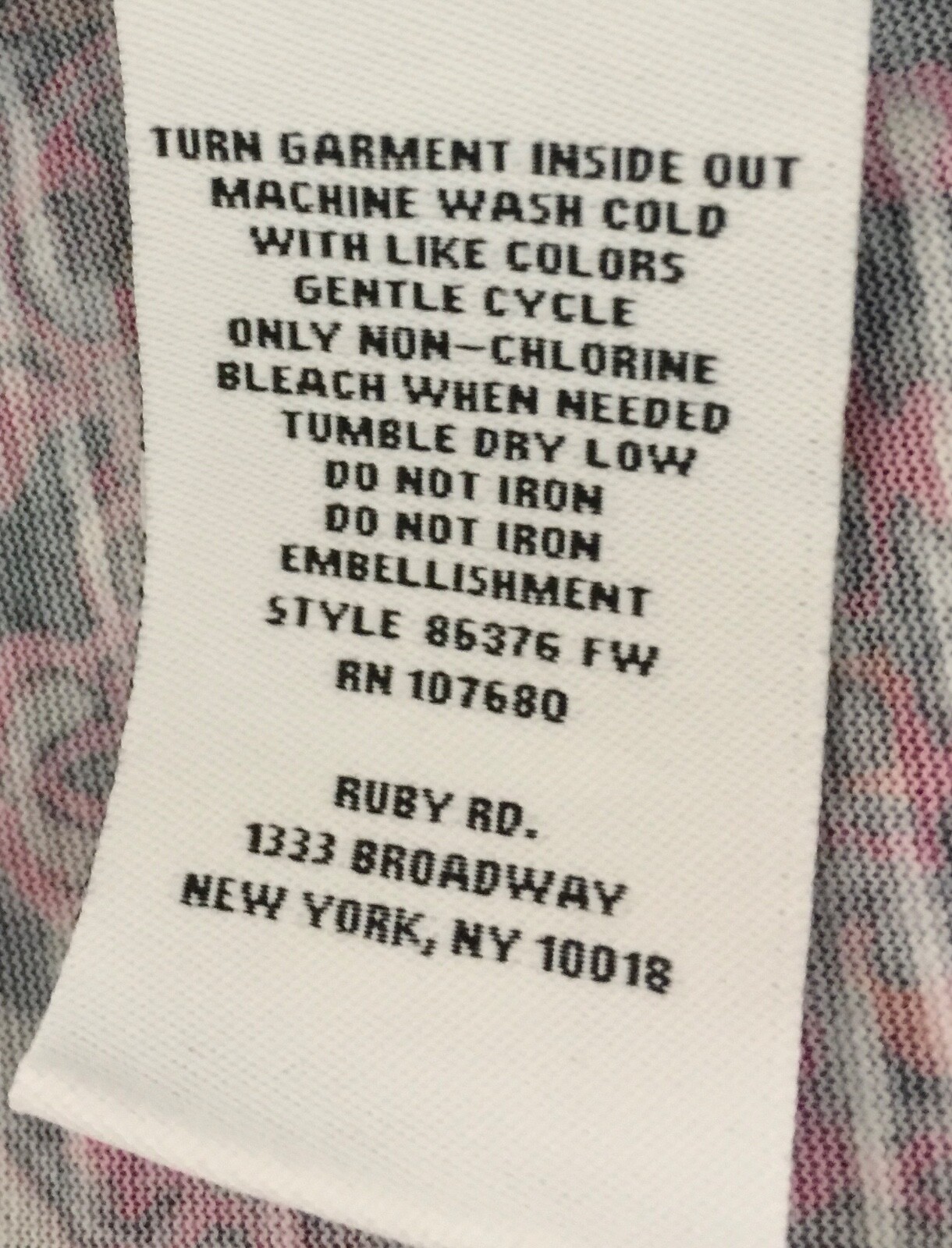 Ruby Rd Multicolor Beaded 3/4 Sleeve Asymmetrical… - image 9