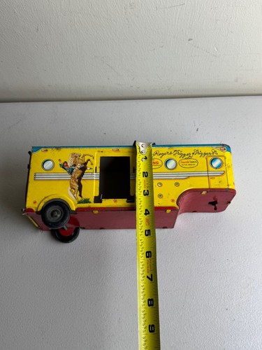 Vintage Marx Roy Rogers Trigger Tin Litho Trailer Only Sell As Is!!! - Picture 9 of 10