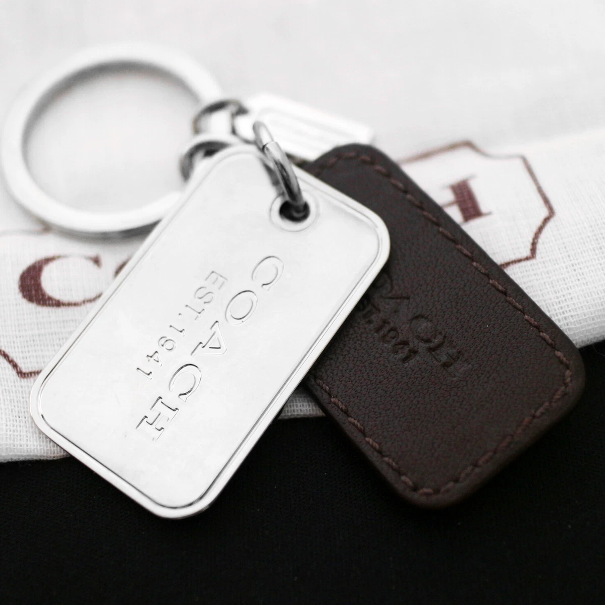Coach men's hotsell key ring