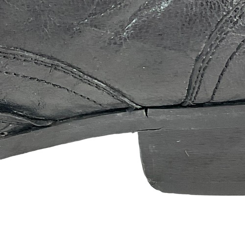 Giorgio Brutini G-Rock Shoes Mens Sz 9 Boots Slip on Black Leather Embroidery Vt - Picture 16 of 19