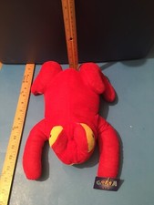FROG PLUSH Red with Yellow Eyes by GOFFA TOY 12" PLUSH NWT