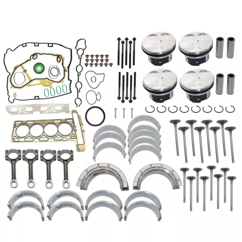 Engine Rebuild Overhaul Pistons Valves Seals Kit For Buick Chevrolet GMC 2.4L - Picture 3 of 9