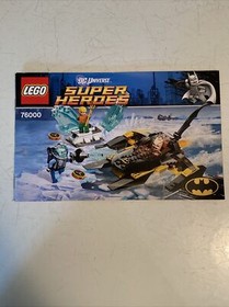 Lego DC 76000 Arctic Batman vs. Mr. Freeze Aquaman on Ice 2013 Retired NO Figs