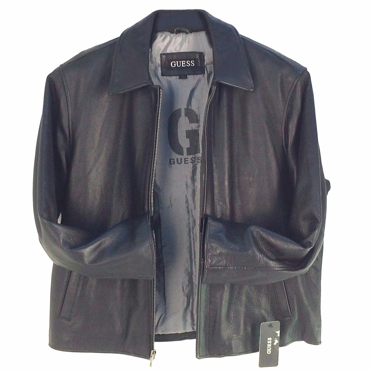 vintage guess革ジャン Vintage Guess (James Dean Or Bamber) Style Men Leather
