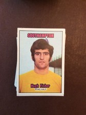 J1b Trade Card Football Abc Orange Back No 12 Hugh Fisher