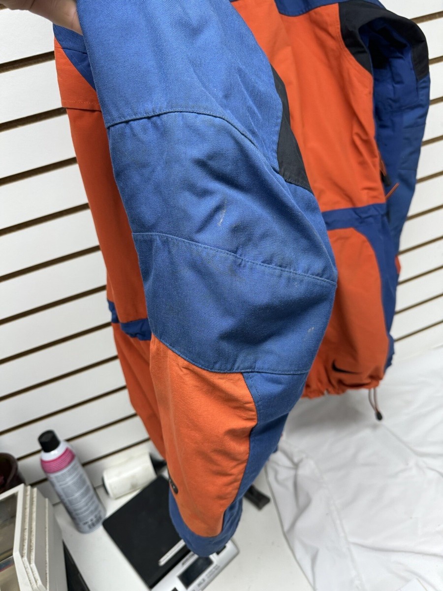 Vintage Nike ACG Jacket Storm Fit Anorak 90s Blue Mens Large