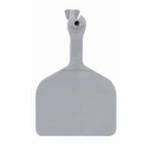Z Feedlot Ear Tags for Cattle ID GRAY 200ct---4 pkg of 50 tags