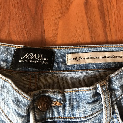 NYDJ Not Your Daughters Jeans 700L Straight Leg Light Wash Women’s Size 10 J1 - Picture 6 of 7
