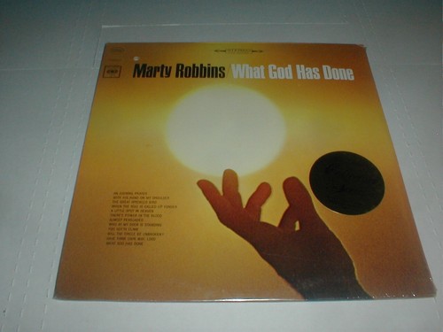 Marty Robbins GOD HAS DONE Columbia RE LP SEALED Country Religious Hymns Xian - Picture 7 of 7