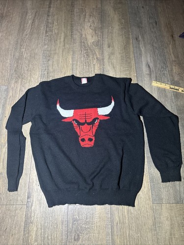Vtg Chicago Bulls Knit Sweater