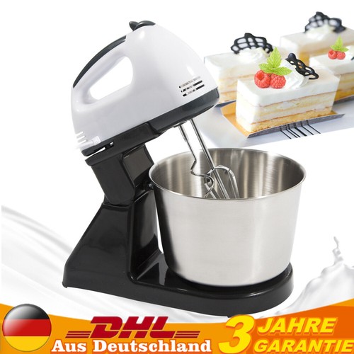 Küchenmaschine Rührgerät Knetmaschine Rührmaschine Teigkneter Schüssel Edelstahl