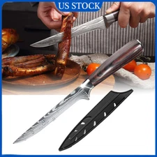 6 inch Boning Knife Kitchen Super Sharp Fillet Knife High Carbon Stainless Steel